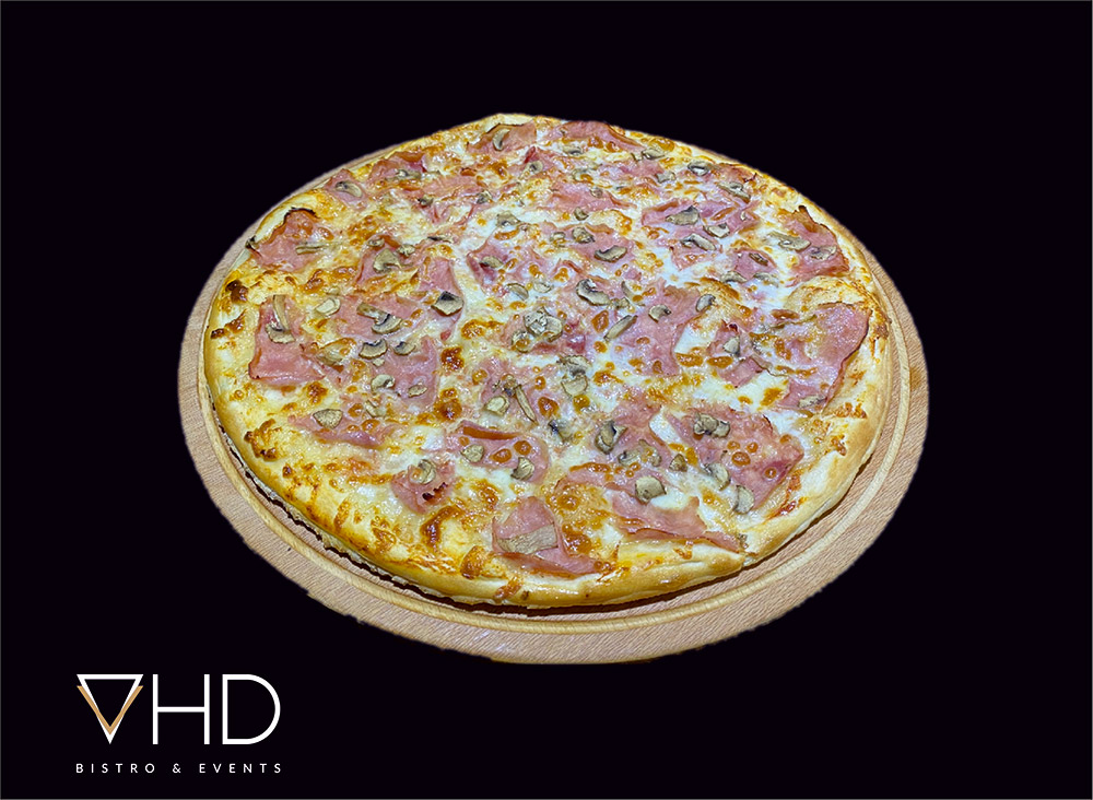 Pizza Pizza prosciutto e funghi