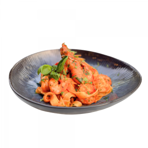 Paste și risotto Tagliatele cu creveti si black tiger