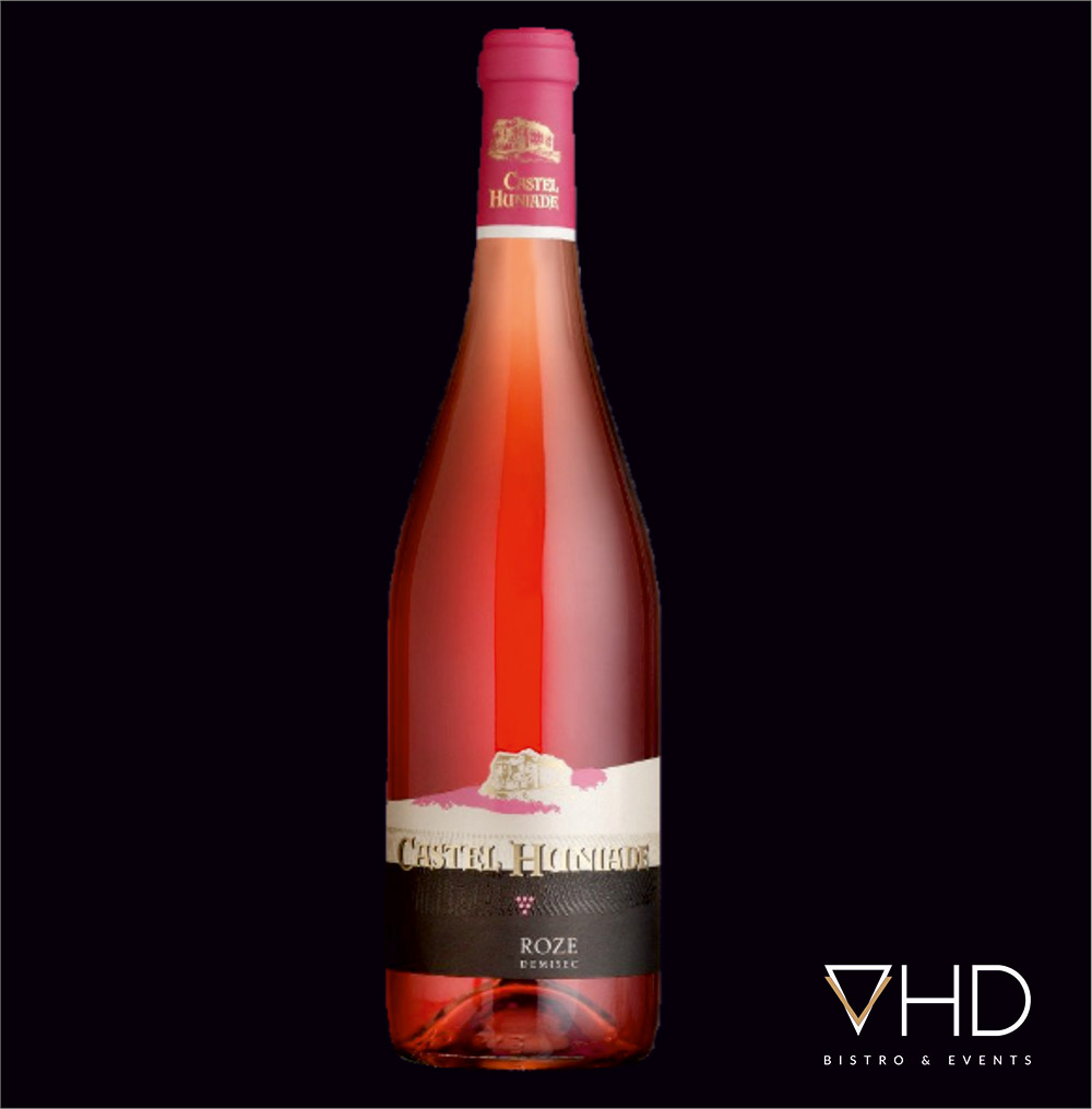 Vin Castel Huniade roze, demisec